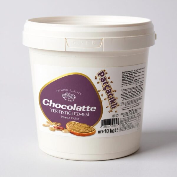 Chocolatte 10 Kg Fıstık Krema Fıstık Parçacıklı