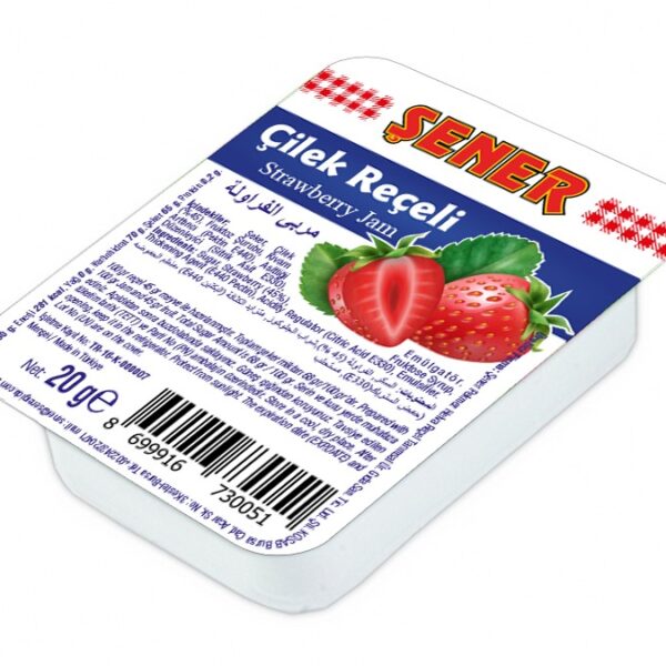 Piknik reçel çilek 20 gr 100 adet