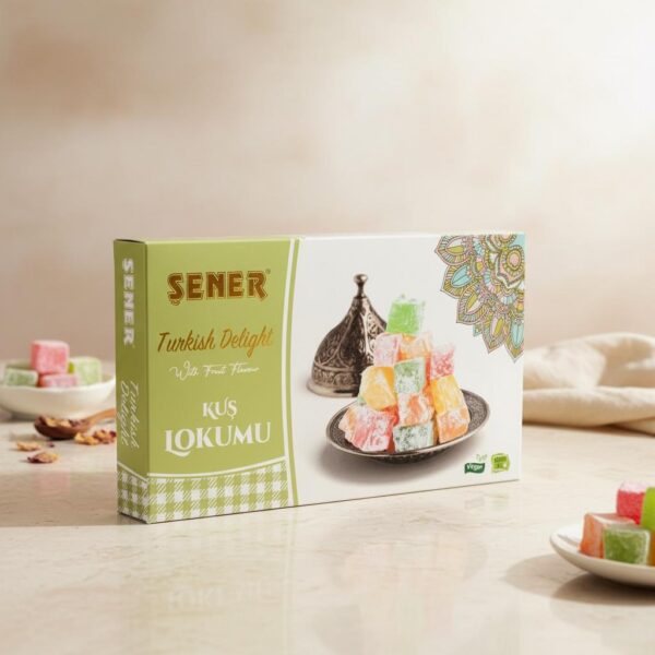 Şener Lokum 275 Gr Kuş Hediyelik