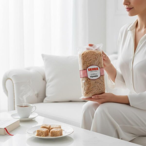 Şener Pişmaniye 200 Gr Kakaolu Tel
