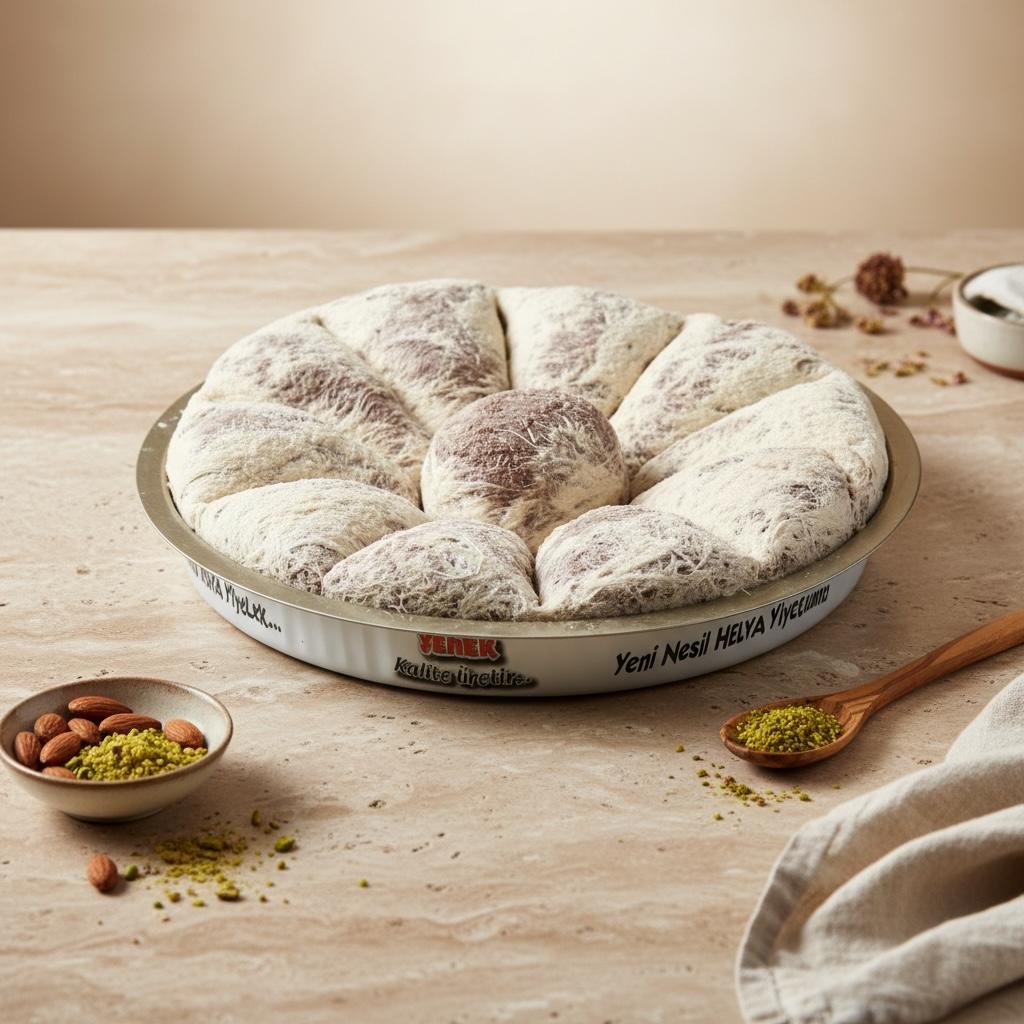 TEPSİ KAKAOLU Şener Helva 5 Kg Tepsi Kakaolu Lüks - Görsel 1