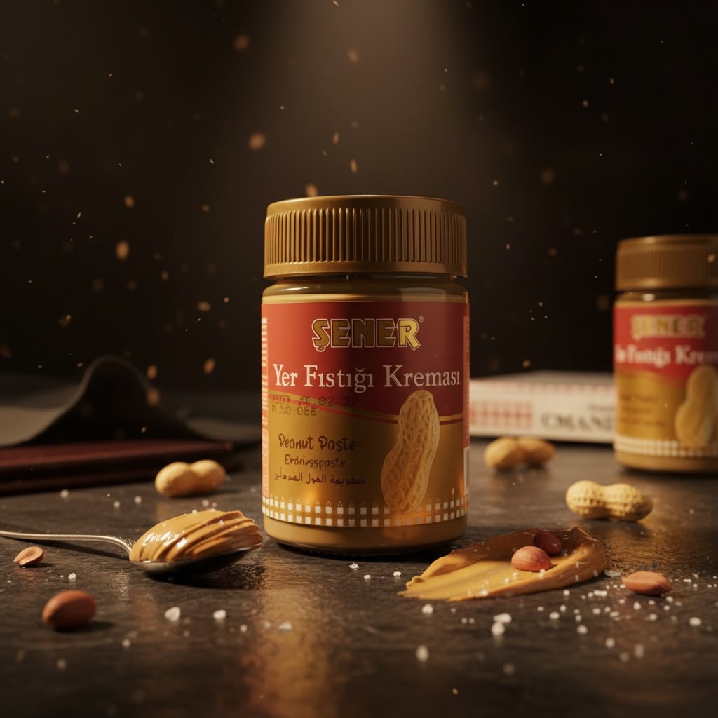 yer fıstığı ezmesi Şener yer fıstığı kreması 330 gr - Görsel 1